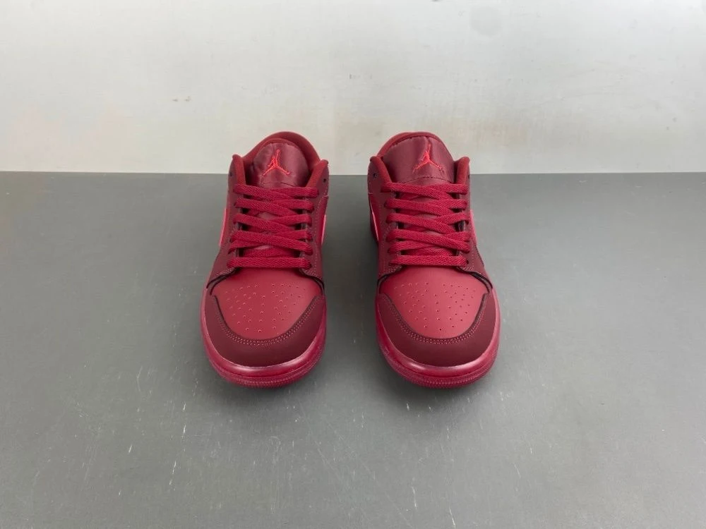 Air Jordan 1 Low SE Valentine's Day Red Lipstick Mens Womens Casual Sneakers