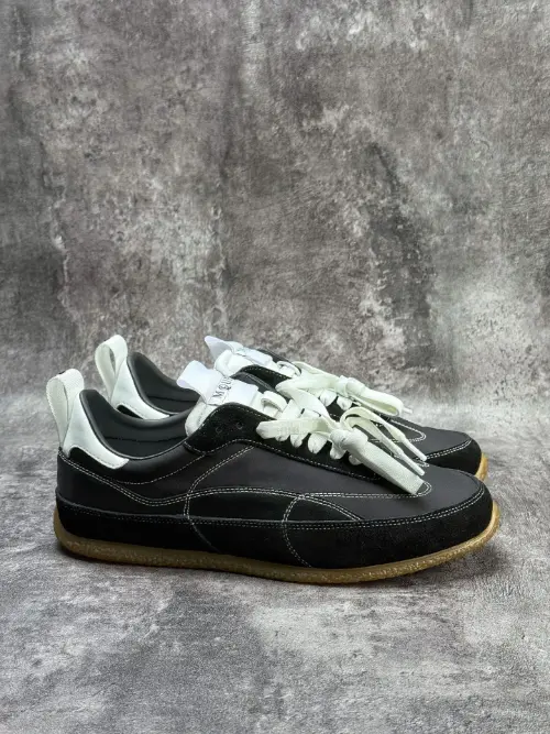 Premium McQueen Flexion Runner Black White Casual Lifestyle Shoes