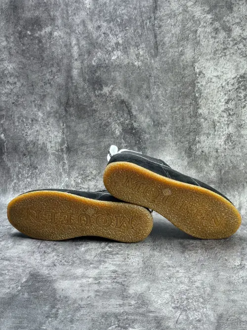 Premium McQueen Flexion Runner Black White Casual Lifestyle Shoes