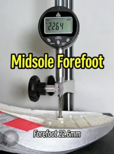 Forefoot 22.6mm