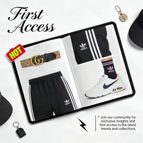 Join our community for exclusive insights and first access to the latest trends and collections