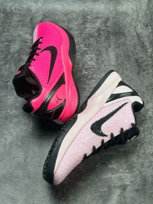 Nike Kobe 6 Protro Think Pink Basketball Shoes