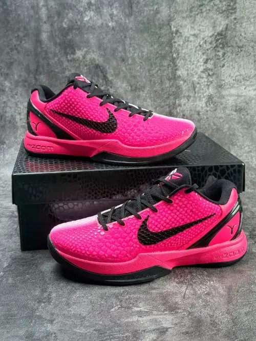Nike Kobe 6 Protro Think Pink Basketball Shoes