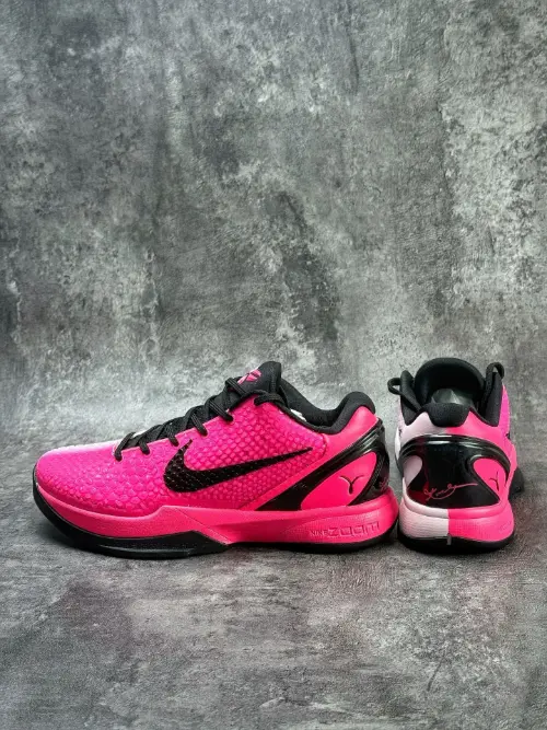 Nike Kobe 6 Protro Think Pink Basketball Shoes