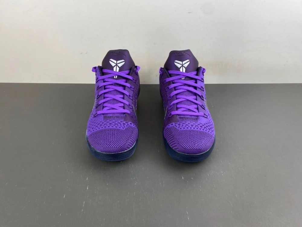 Nike Kobe 9 Elite Low Protro Purple Dynasty Mens Basketball Sneakers
