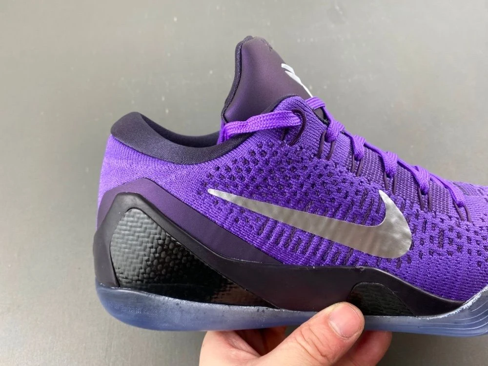 Nike Kobe 9 Elite Low Protro Purple Dynasty Mens Basketball Sneakers