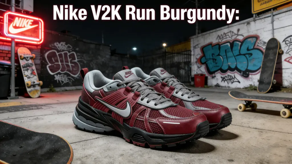 Nike V2K Run Burgundy Why This Retro Runner Is a Must-Stock for Retailers in 2026