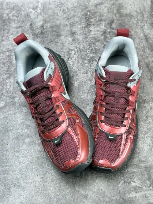 Nike V2K Run Metallic Burgundy HJ4497-600 Retro Chunky Sneakers