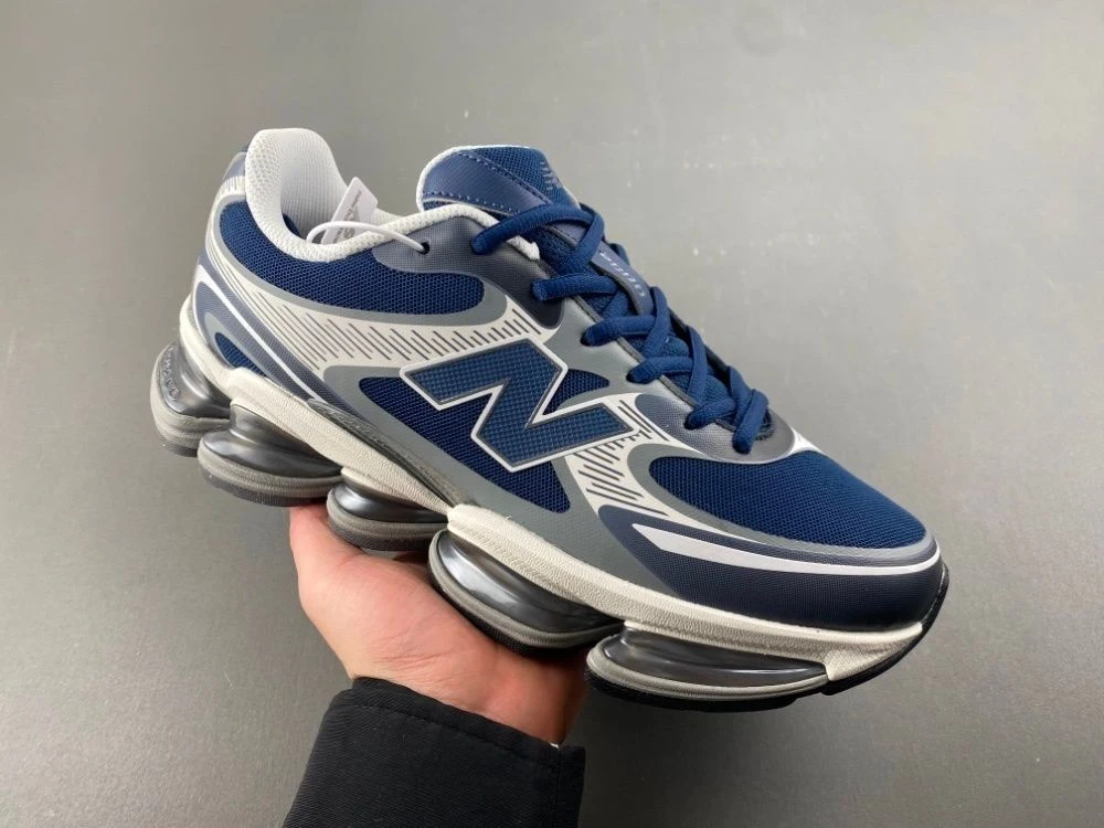 Premium NB 1000 Navy Grey ABZORB Cushioning Retro Sneakers