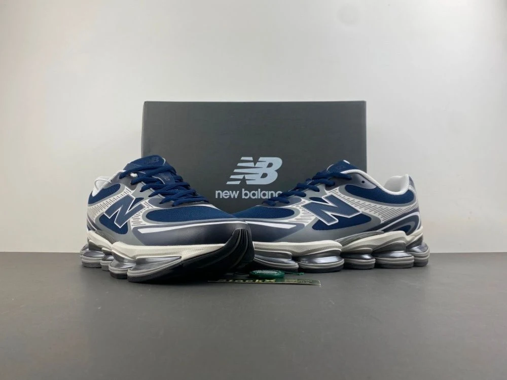 Premium NB 1000 Navy Grey ABZORB Cushioning Retro Sneakers