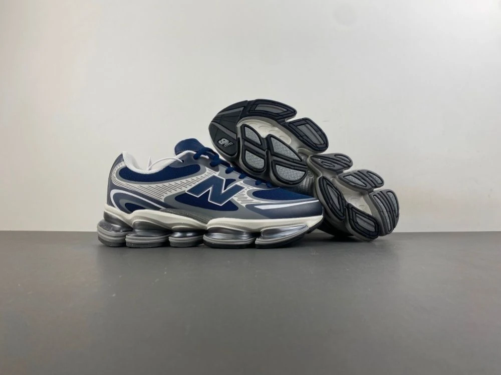 Premium NB 1000 Navy Grey ABZORB Cushioning Retro Sneakers