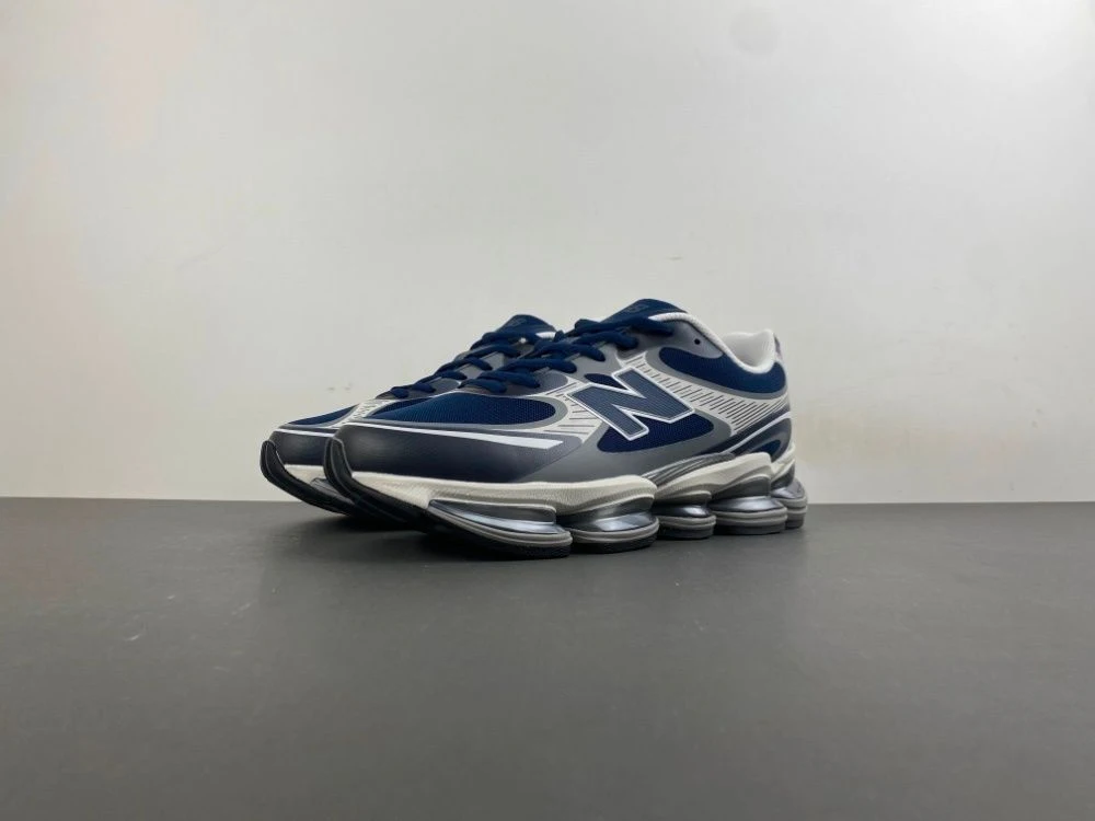 Premium NB 1000 Navy Grey ABZORB Cushioning Retro Sneakers