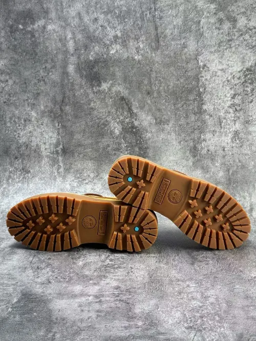 Timberland 3-Eye Lug Sole Platform Boat Shoe Wheat Nubuck Casual Shoes