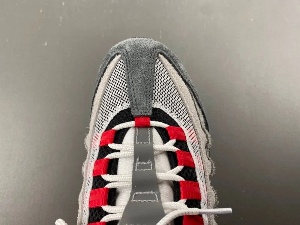 Classic UNDEFEATED x Nike Air Max 95 in grey and red colorway