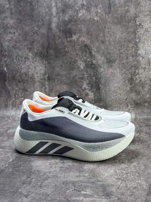 adidas Adizero Adios Pro Evo White Grey | Professional Lightweight Racing Running Shoes