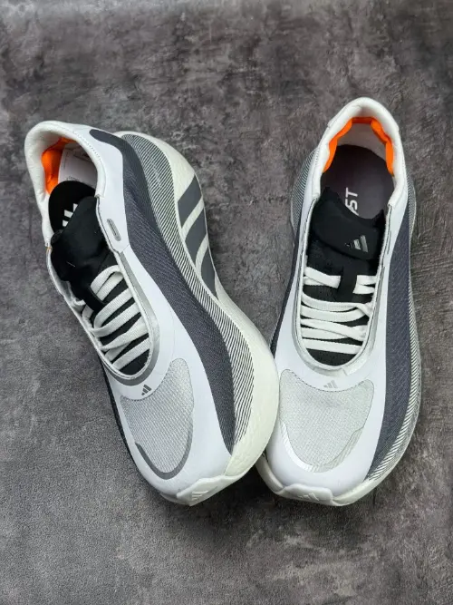 adidas Adizero Adios Pro Evo White Grey | Professional Lightweight Racing Running Shoes