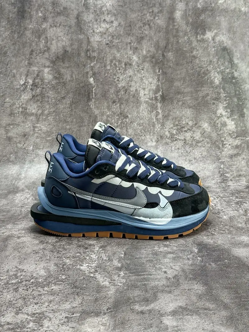 Sacai x Nike VaporWaffle Midnight Navy