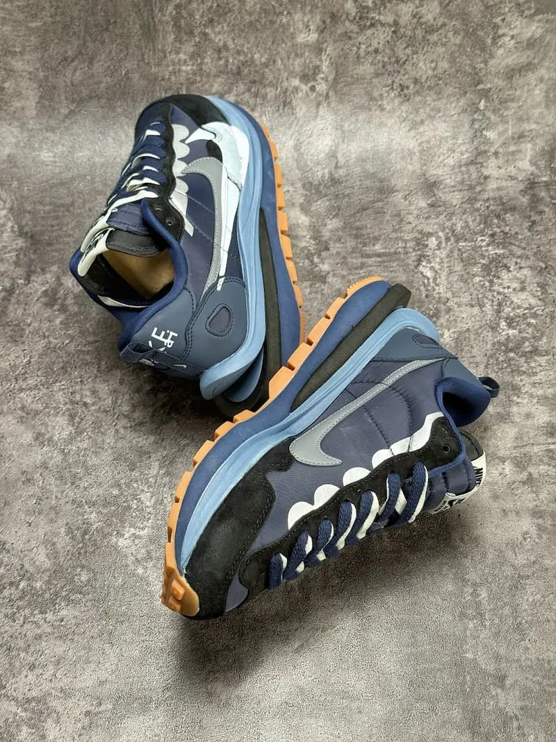 Sacai x Nike VaporWaffle Midnight Navy