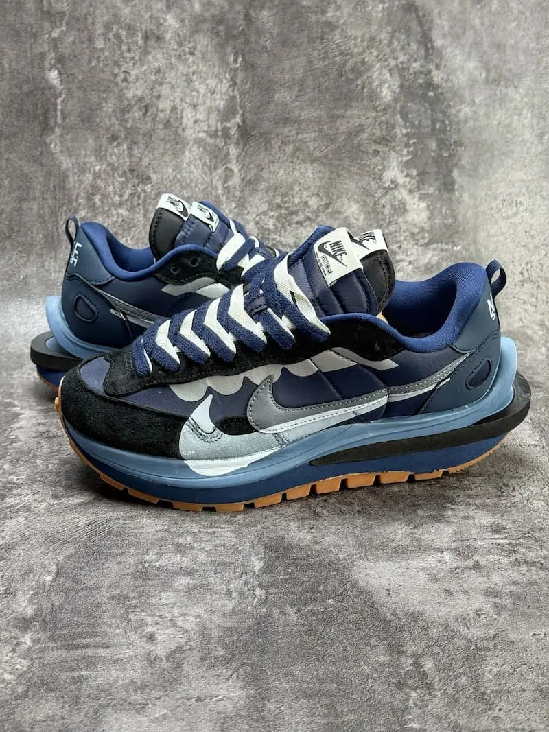 Sacai x Nike VaporWaffle Midnight Navy